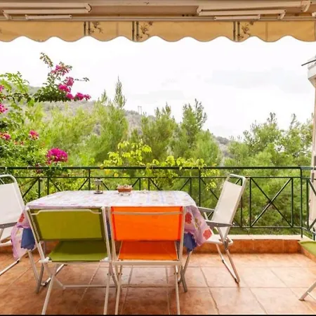 Sea View Maisonette Near Nafplio!1' Drive To 아파트 *