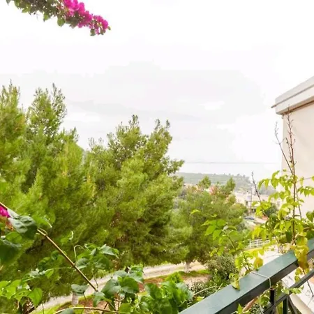 شقة Sea View Maisonette Near Nafplio!1' Drive To
